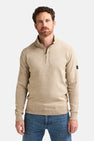 Pull col roulé beige - Petrol Industries®