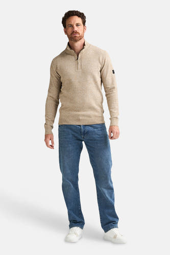 Pull col roulé beige - Petrol Industries®