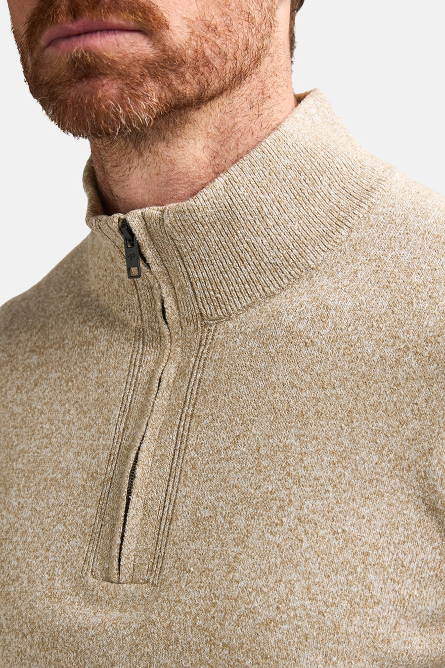 Pull col roulé beige - Petrol Industries®