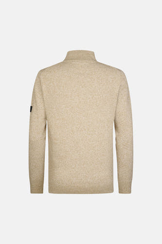 Pull col roulé beige - Petrol Industries®