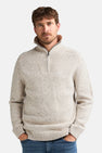 Pull col O gris - Petrol Industries®