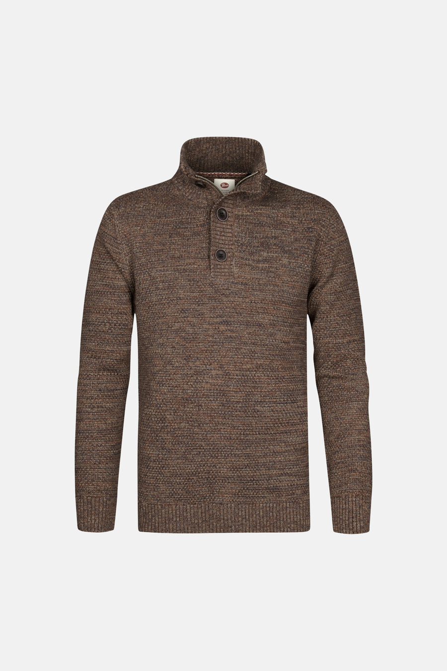 Pull col roulé brun - Petrol Industries®