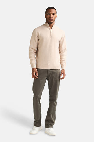 Pull col V beige - Petrol Industries®