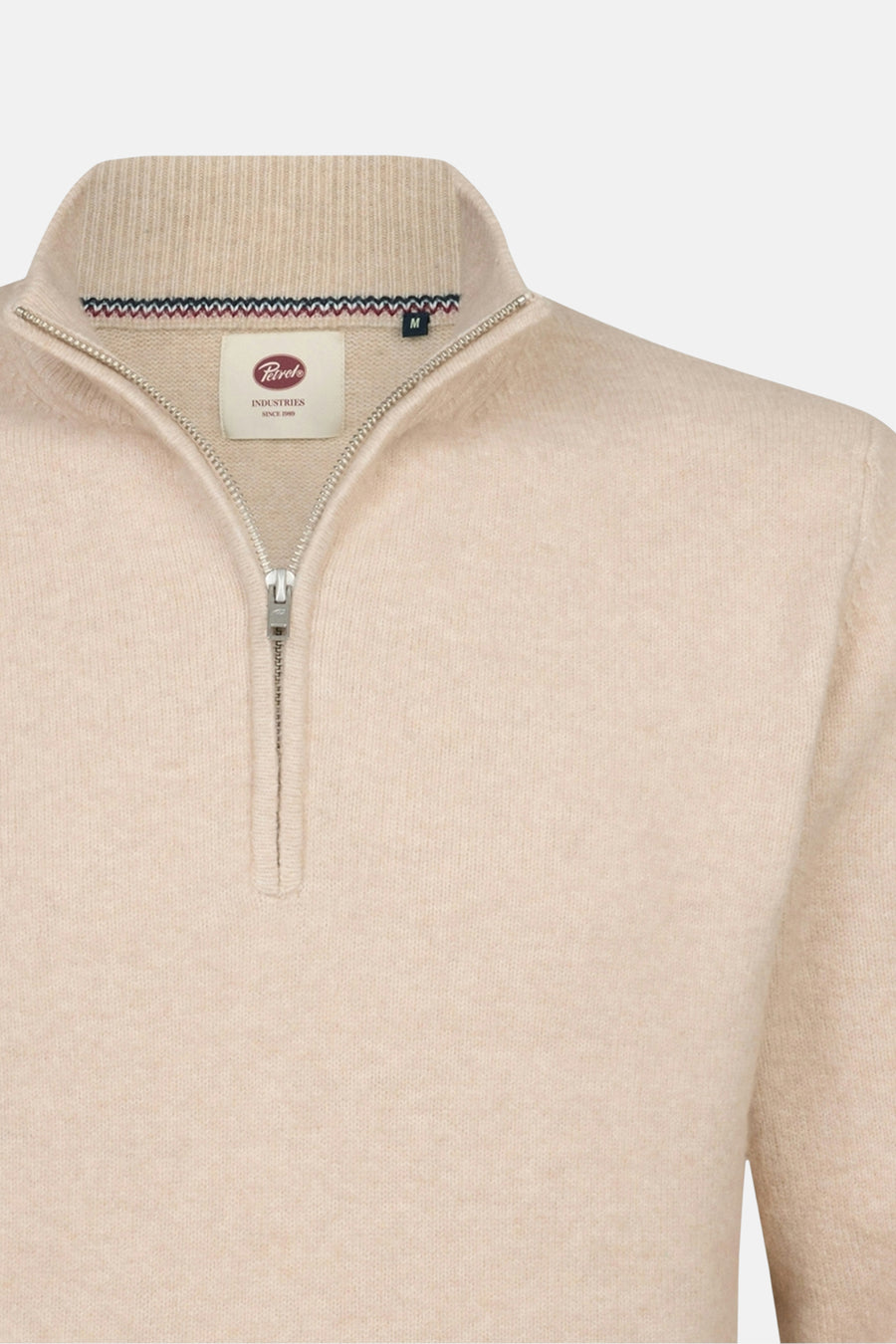 Pull col V beige - Petrol Industries®