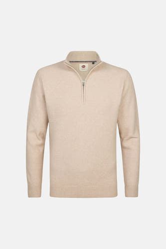 Pull col V beige - Petrol Industries®