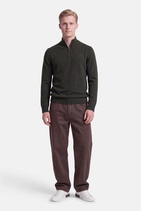 Pull O-hals - groen
