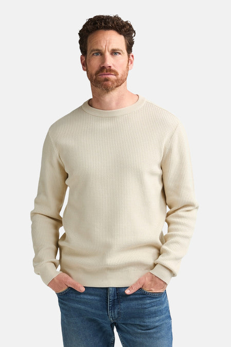 Pull col O blanc - Petrol Industries®