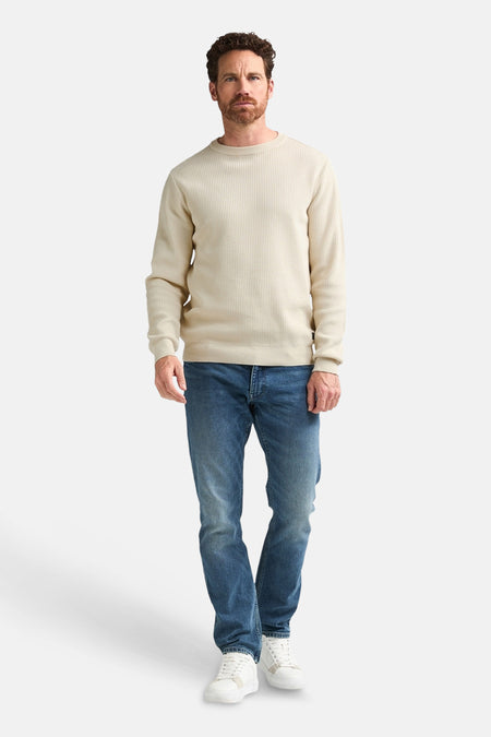 Pull col O blanc - Petrol Industries®