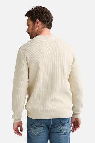Pull O-hals - Antique White