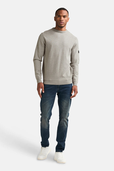 Pull O-hals - Ice Grey