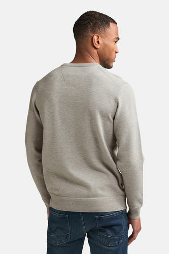 Pull O-hals - Ice Grey