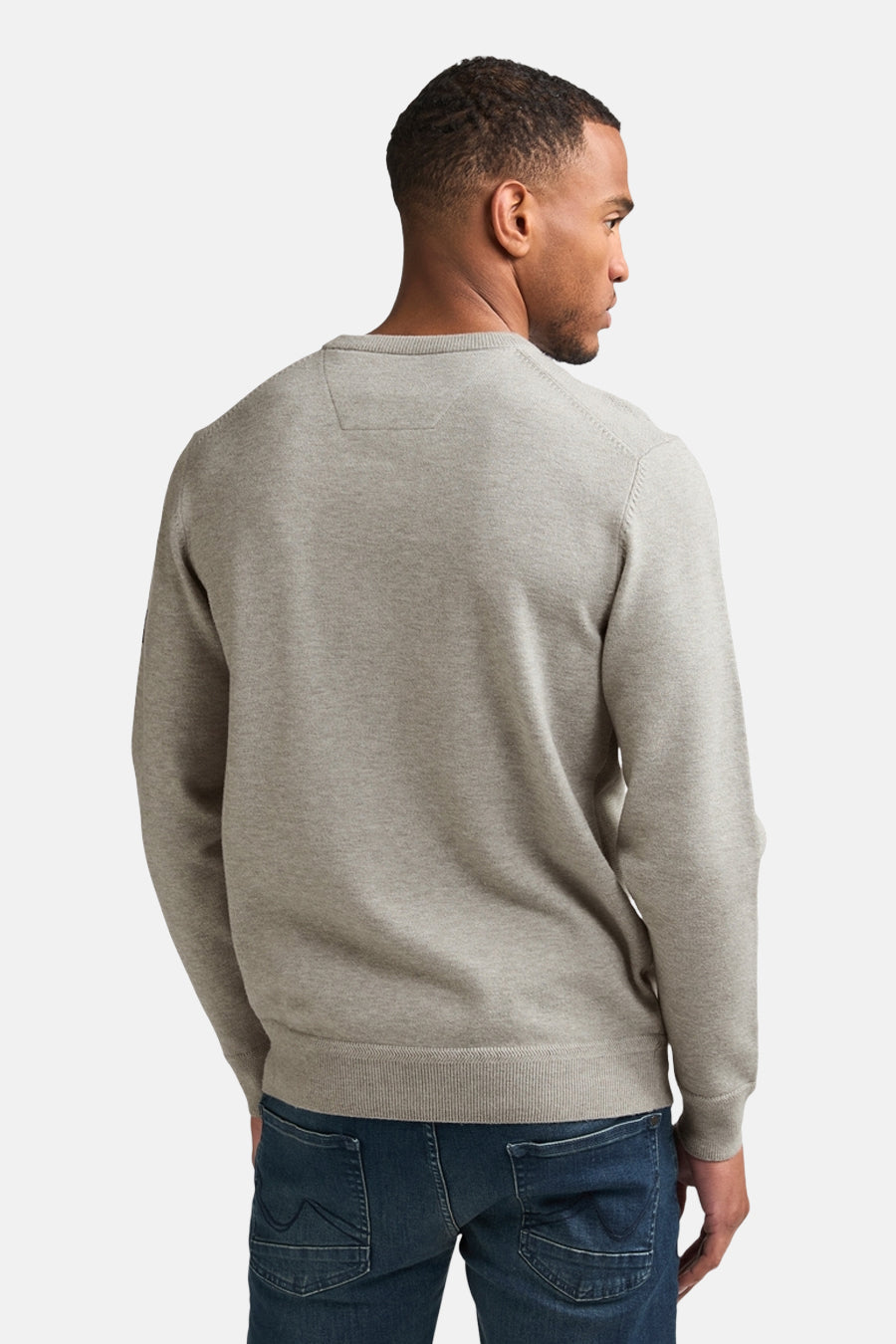 Pull O-hals - Ice Grey