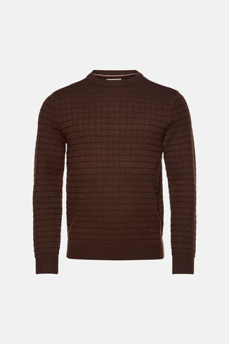 Pull col O - Brun