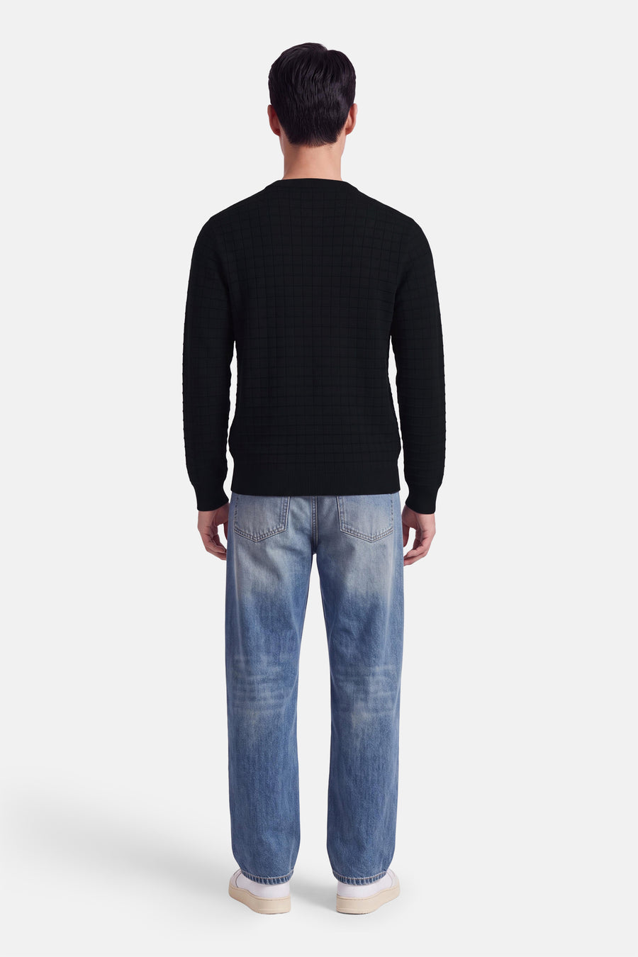 Pull col O - noir