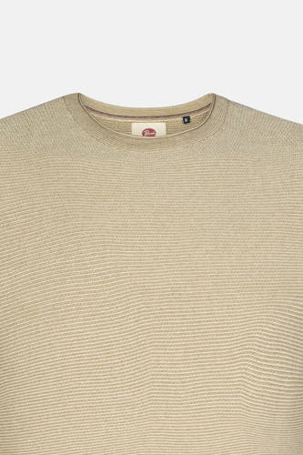 Trui met ronde hals beige - Petrol Industries®