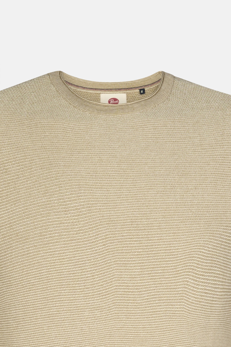 Trui met ronde hals beige - Petrol Industries®