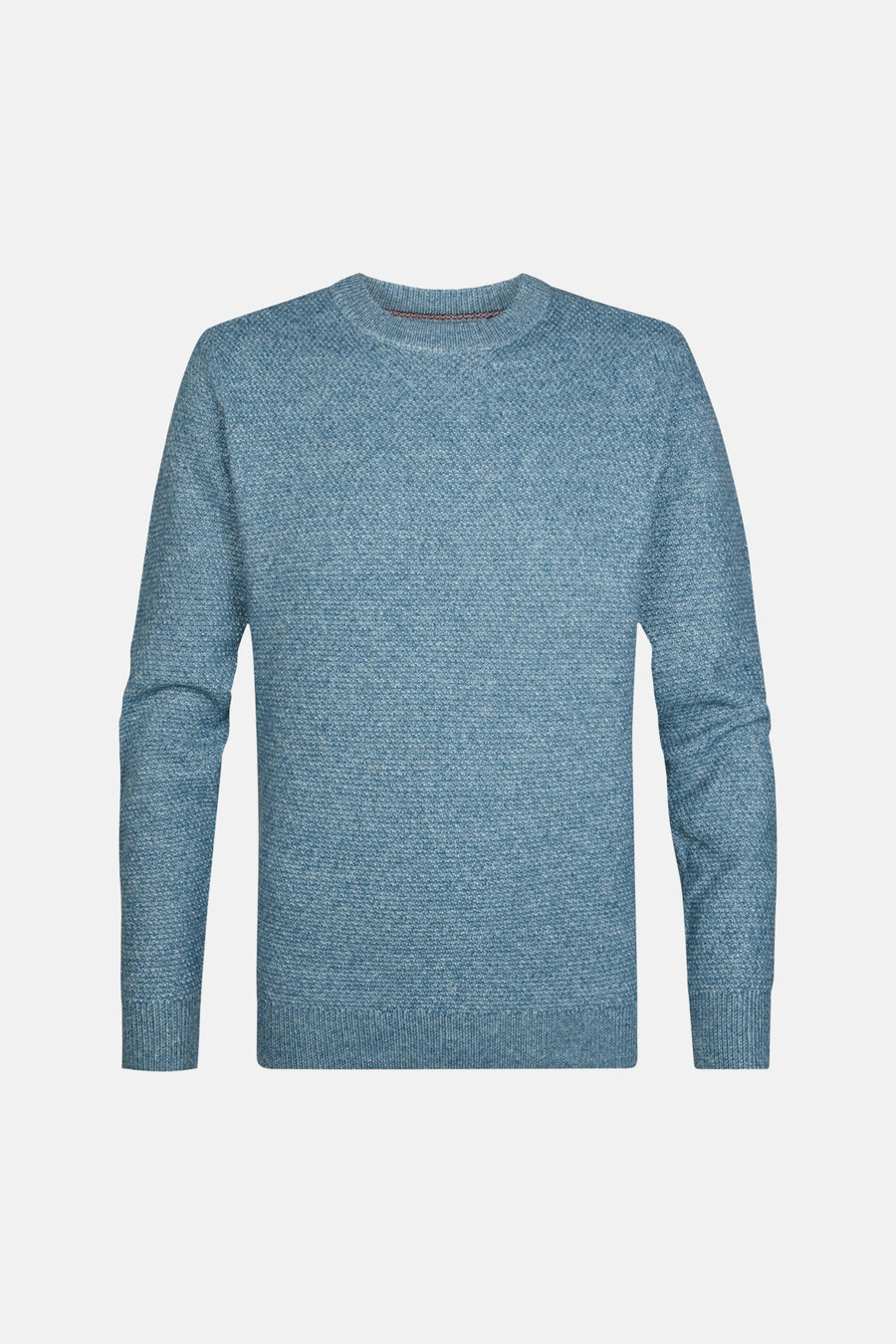 Pull col O - bleu