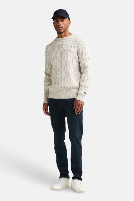Pull col O gris - Petrol Industries®