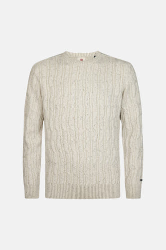 Pull col O gris - Petrol Industries®