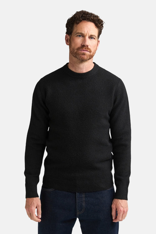 Pull col O - noir