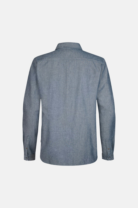 Chemise à manches longues - bleu