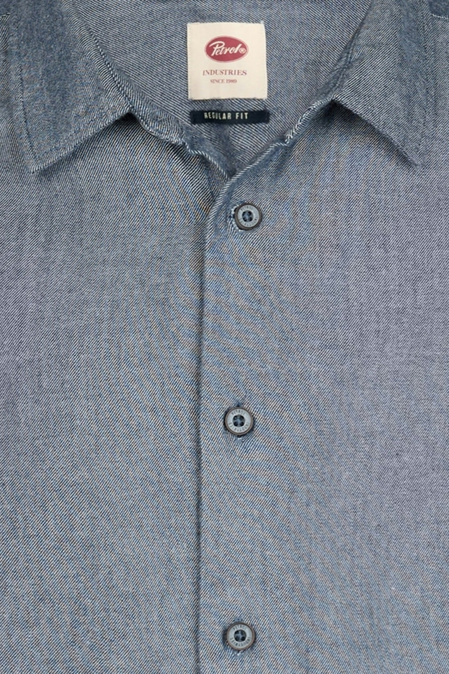 Hemd (lange mouwen) blauw - Petrol Industries®