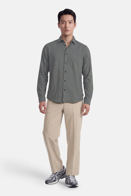 Hemd met lange mouwen - Deep Green