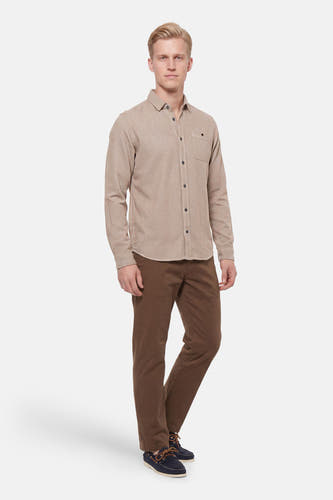 Hemd (lange mouwen) beige - Petrol Industries®