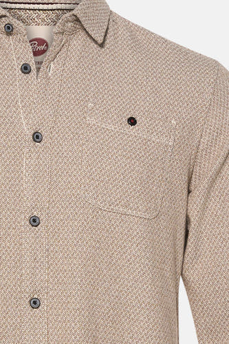 Hemd (lange mouwen) beige - Petrol Industries®