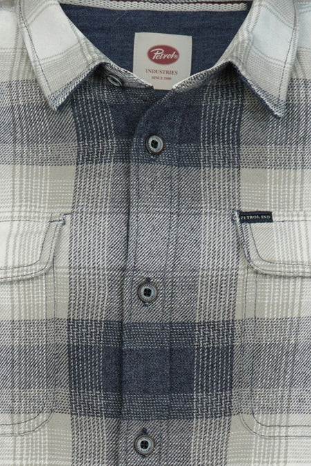 Chemise à manches longues - bleu