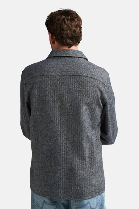 Chemise à manches longues - bleu