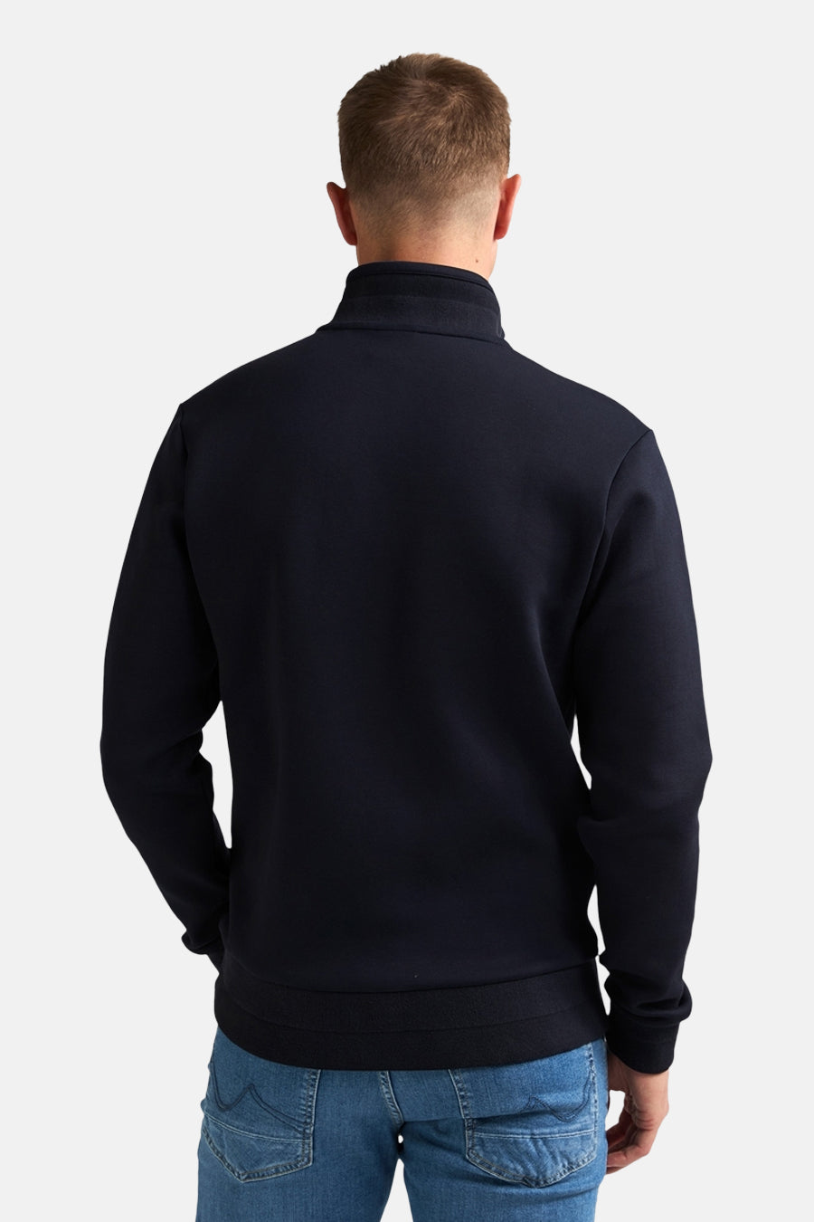 Sweater met rolkraag blauw - Petrol Industries®