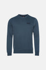 Sweater O-hals - blauw