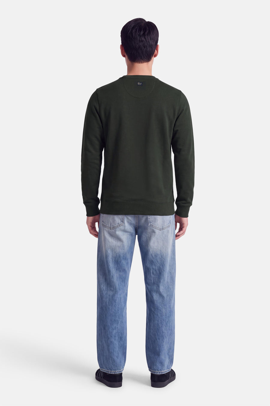 Sweat col O - vert