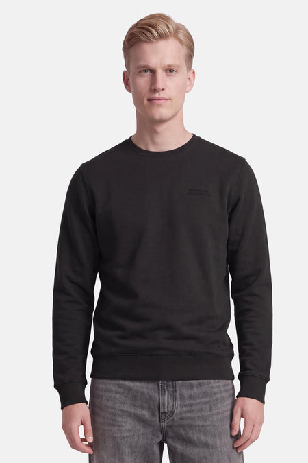 Sweat col O - gris