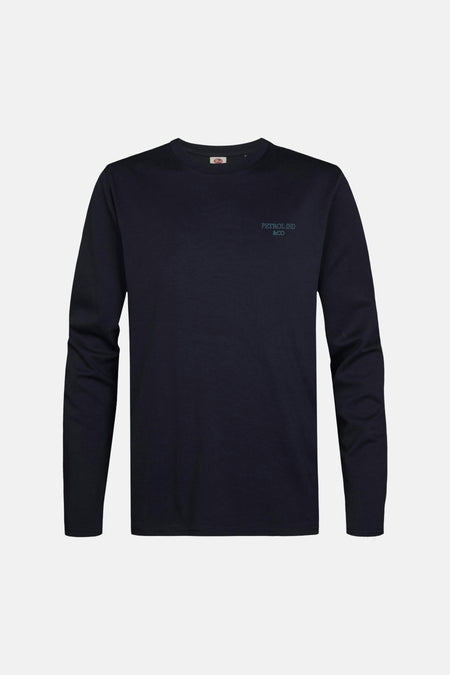 T-shirt (lange mouwen) blauw - Petrol Industries®