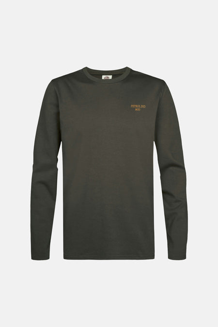 T-shirt (lange mouwen) groen - Petrol Industries®
