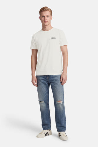 T-shirt met korte mouwen - ecru