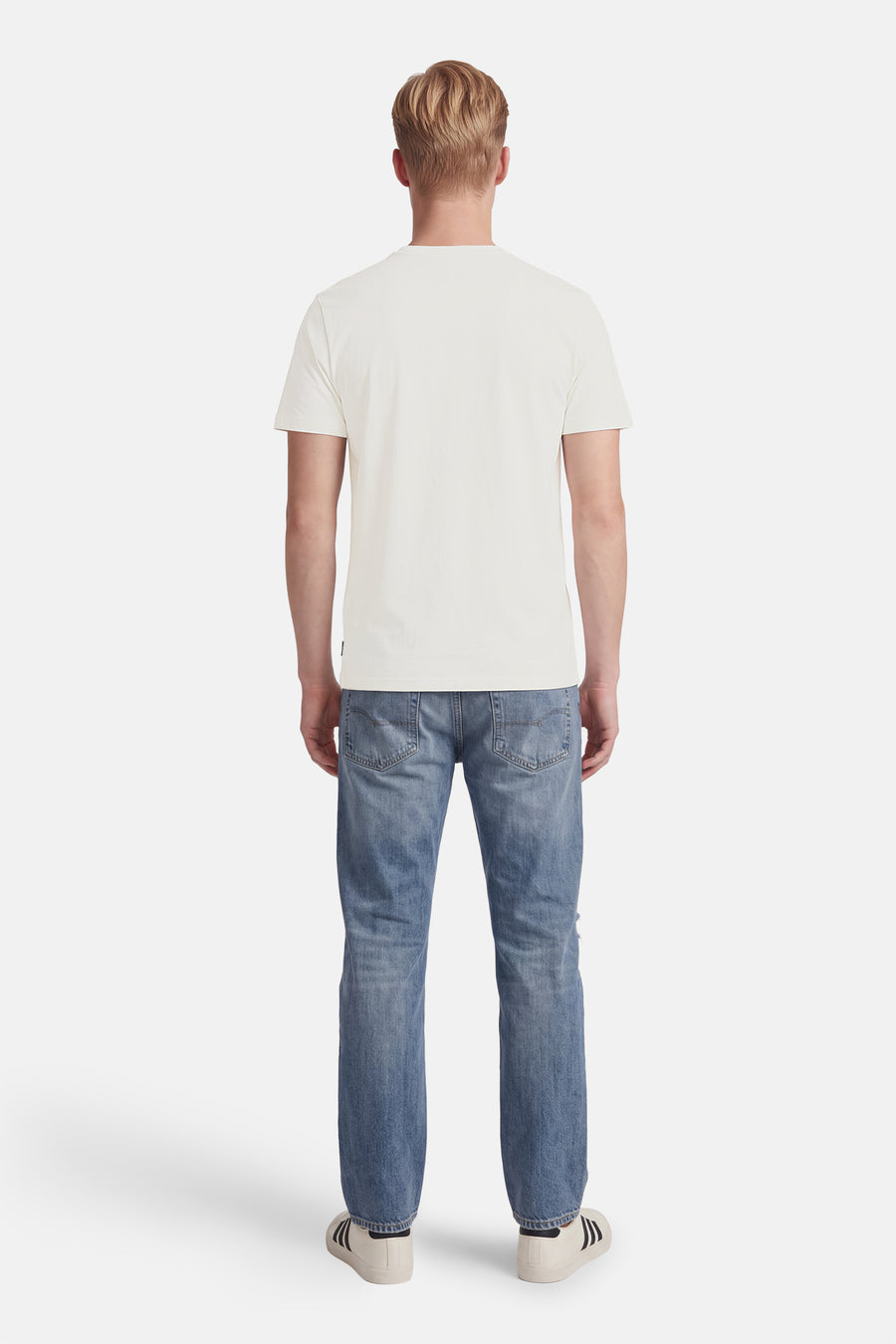T-shirt met korte mouwen - ecru