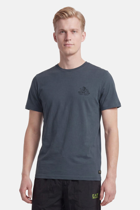 T-shirt (korte mouwen) blauw - Petrol Industries®
