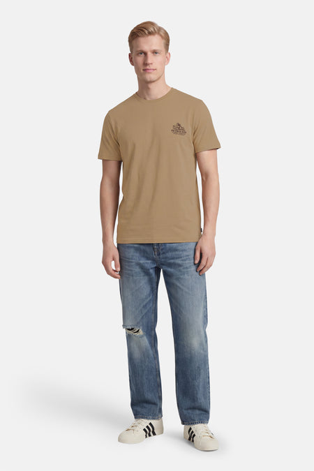 T-shirt (korte mouwen) beige - Petrol Industries®