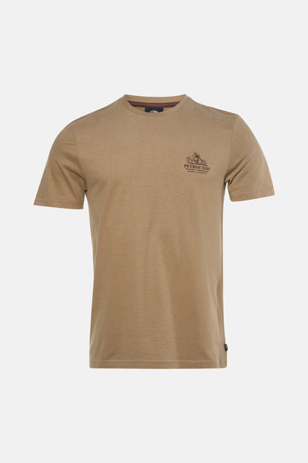 T-shirt (korte mouwen) beige - Petrol Industries®
