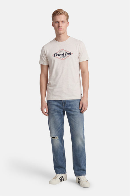 T-shirt (korte mouwen) ecru - Petrol Industries®