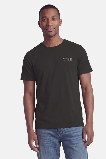 T-shirt (korte mouwen) grijs - Petrol Industries®