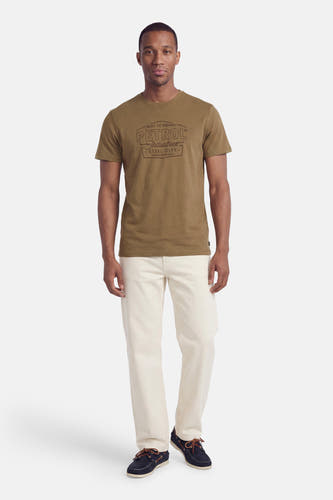 T-shirt met korte mouwen - beige