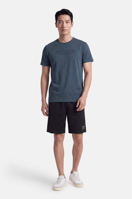 T-shirt (korte mouwen) blauw - Petrol Industries®