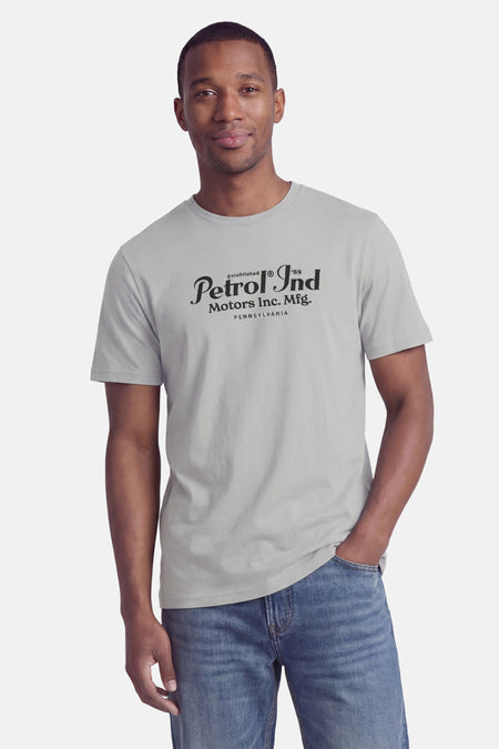 T-shirt (korte mouwen) grijs - Petrol Industries®