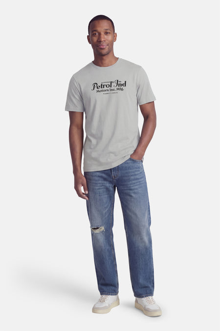 T-shirt (korte mouwen) grijs - Petrol Industries®
