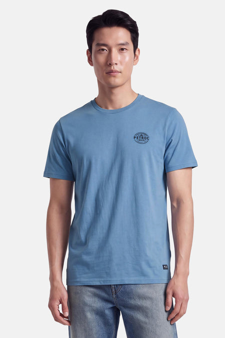 T-shirt (manches courtes) bleu - Petrol Industries®