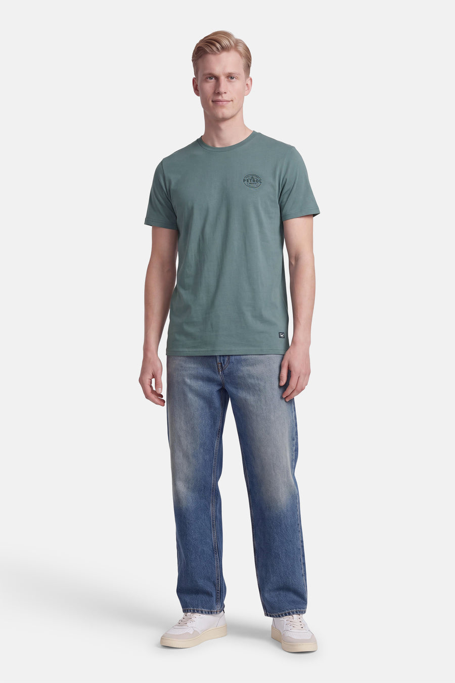 T-shirt met korte mouwen - blauw